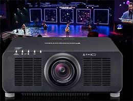 Professional event projector